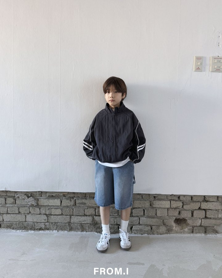 From I - Korean Children Fashion - #discoveringself - Line Track Jumper - 12