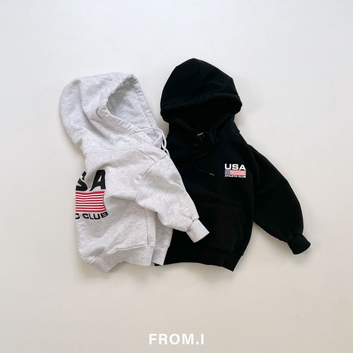 From I - Korean Children Fashion - #fashionkids - USA Hoodie