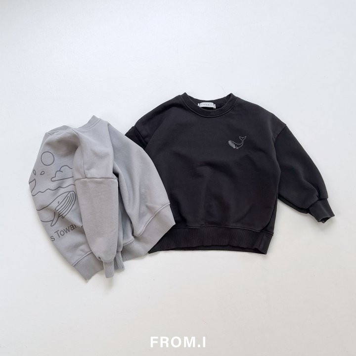 From I - Korean Children Fashion - #fashionkids - Whale Sweatshirts - 10