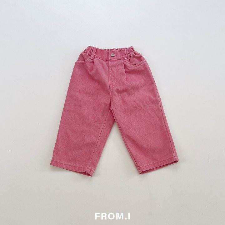 From I - Korean Children Fashion - #discoveringself - Work Pigment Dying Pants - 4