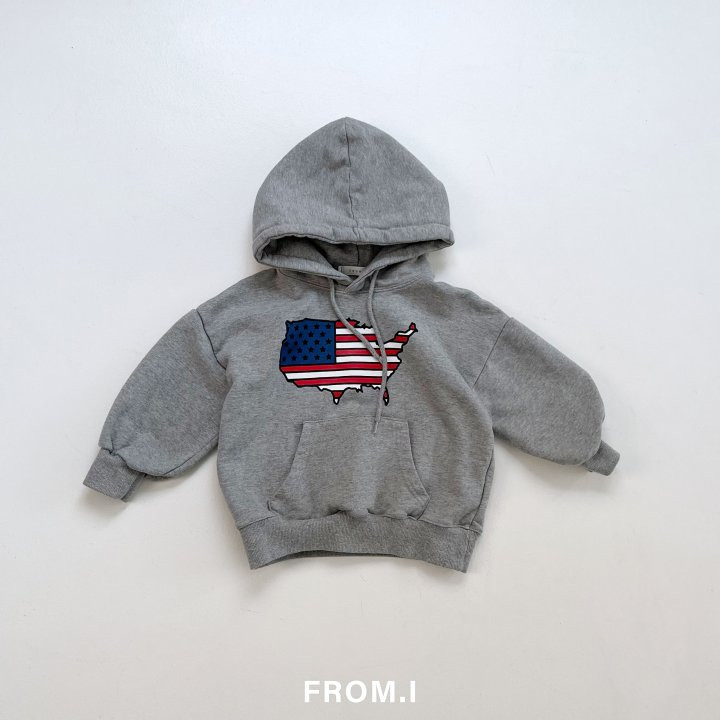 From I - Korean Children Fashion - #fashionkids - America Hoodie - 2