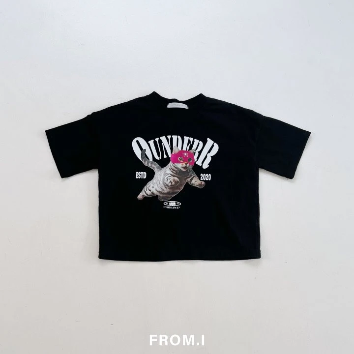 From I - Korean Children Fashion - #kidsshorts - Super Cat Tee - 3