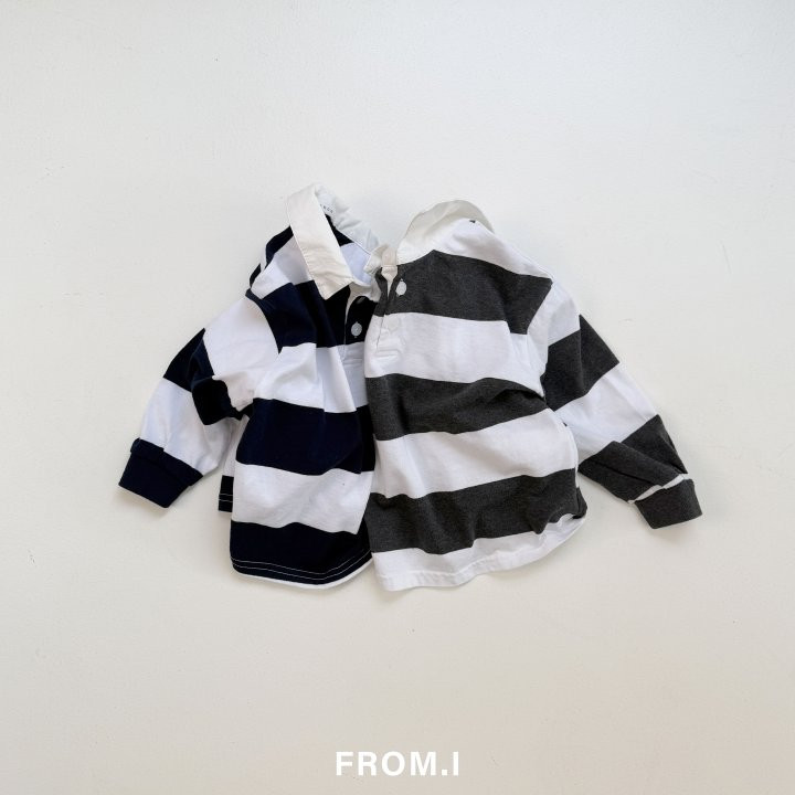 From I - Korean Children Fashion - #kidsshorts - Rubgy Tee