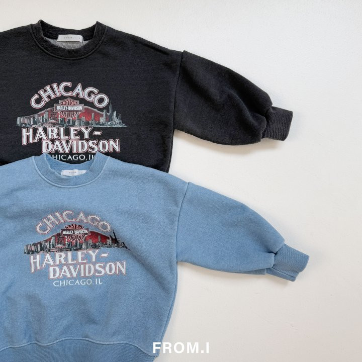 From I - Korean Children Fashion - #kidsshorts - Chicago Pigment Sweatshirts - 7