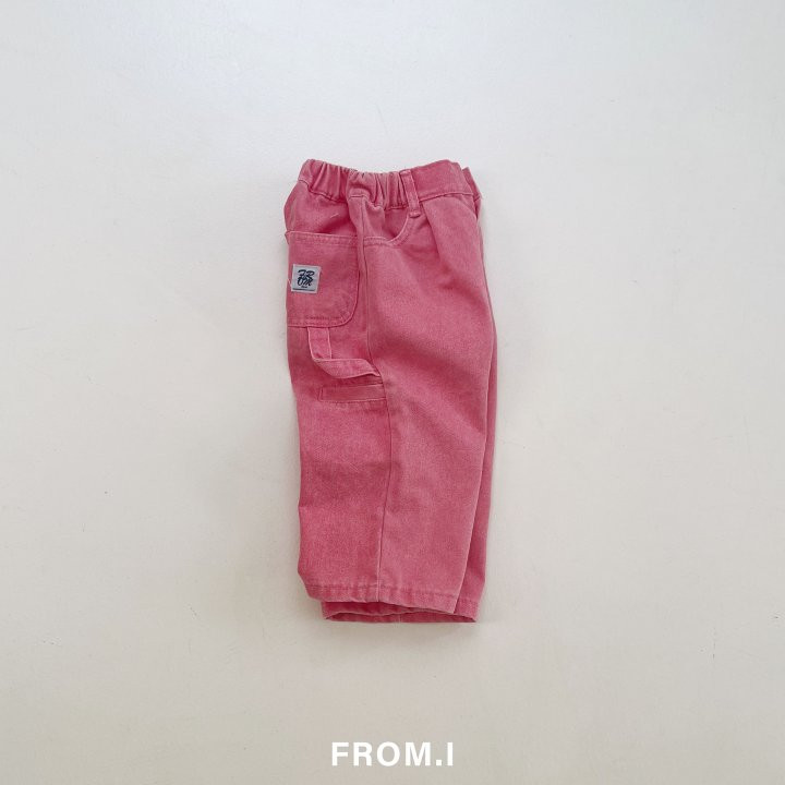 From I - Korean Children Fashion - #kidsshorts - Work Pigment Dying Pants - 5