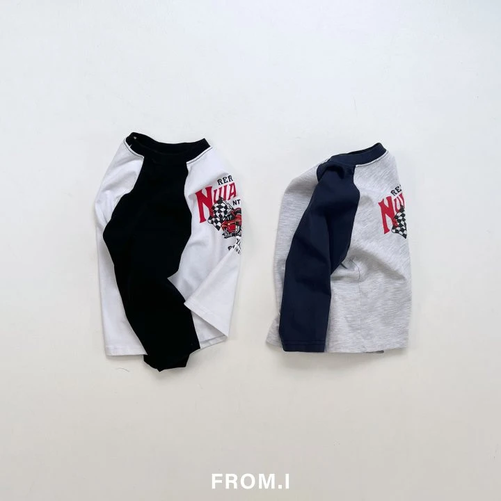 From I - Korean Children Fashion - #kidsshorts - Racer Raglan Tee - 10