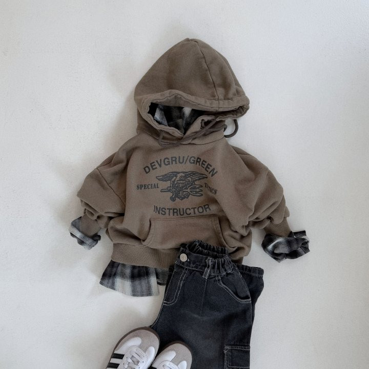 From I - Korean Children Fashion - #kidsshorts - Anker Hoodie - 9