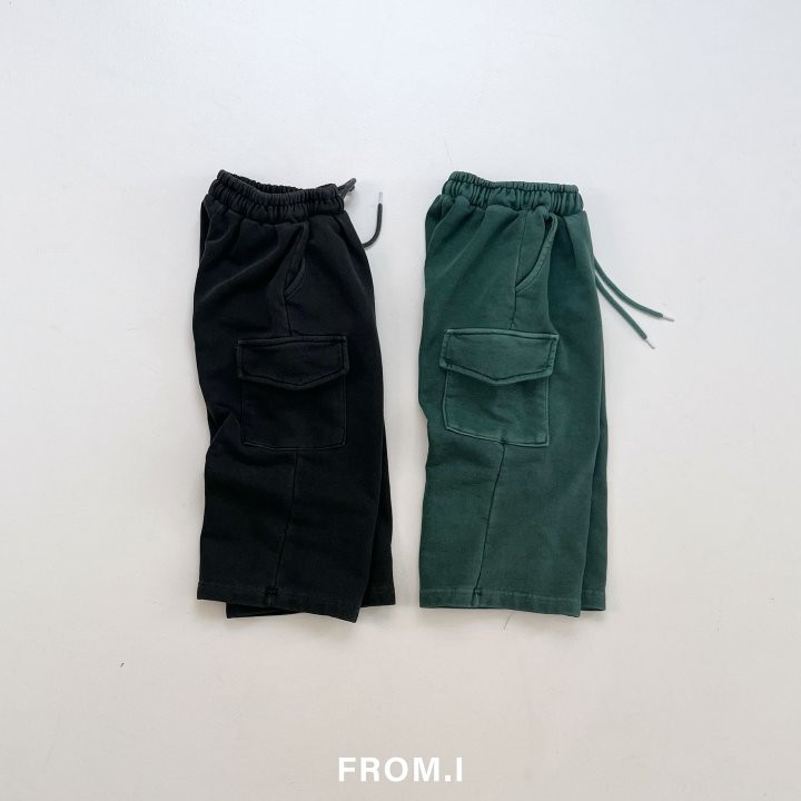 From I - Korean Children Fashion - #kidsstore - Pigment Cargo Pants - 2