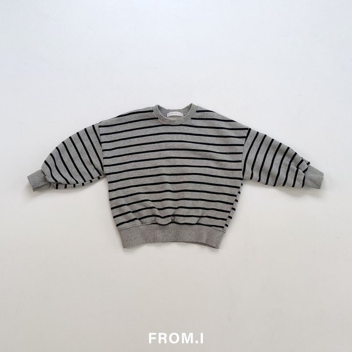 From I - Korean Children Fashion - #kidsstore - Stripe Sweatshirts - 7