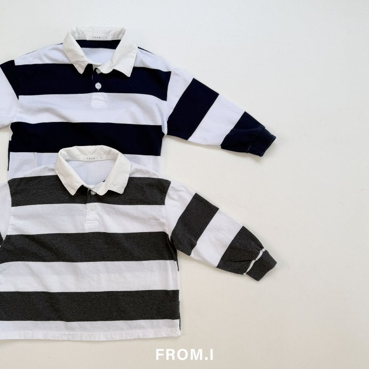 From I - Korean Children Fashion - #kidsstore - Rubgy Tee - 2