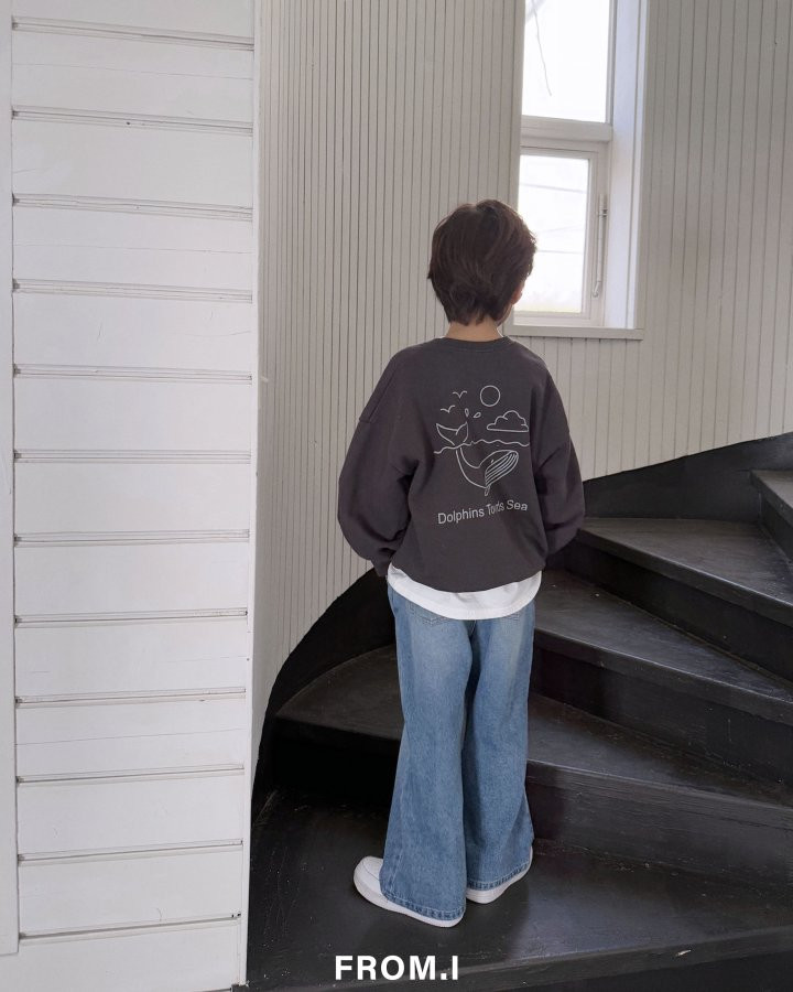 From I - Korean Children Fashion - #kidsstore - Whale Sweatshirts - 12