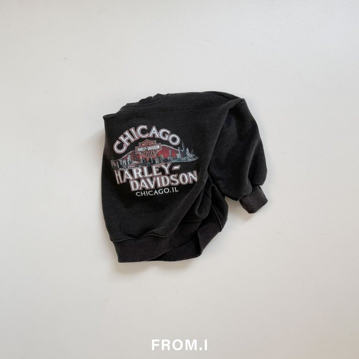 From I - Korean Children Fashion - #kidsstore - Chicago Pigment Sweatshirts - 8