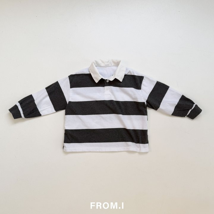 From I - Korean Children Fashion - #kidzfashiontrend - Rubgy Tee - 3