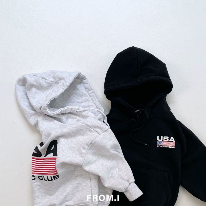 From I - Korean Children Fashion - #littlefashionista - USA Hoodie - 6