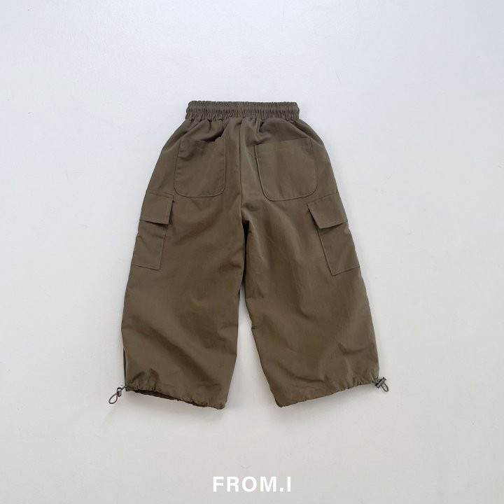 From I - Korean Children Fashion - #Kfashion4kids - Nylon Cargo Pants - 4