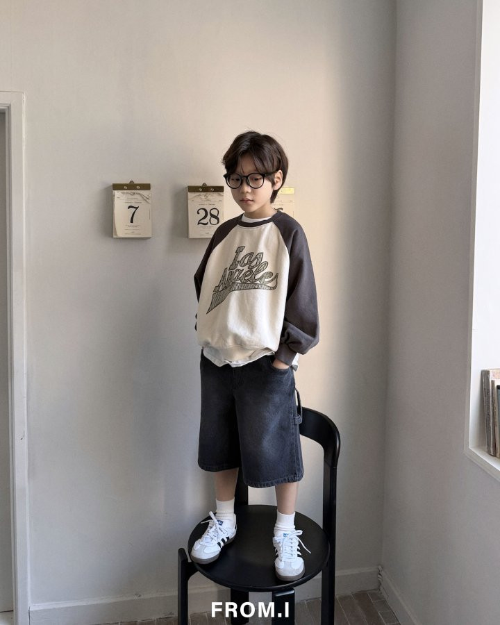 From I - Korean Children Fashion - #littlefashionista - LA Raglan Sweatshirts - 12