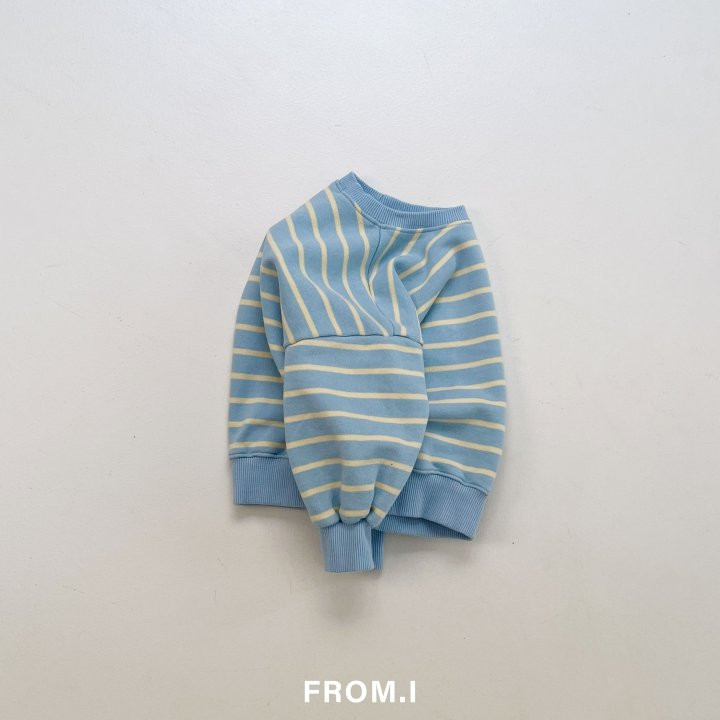 From I - Korean Children Fashion - #littlefashionista - Stripe Sweatshirts - 10
