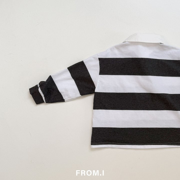 From I - Korean Children Fashion - #littlefashionista - Rubgy Tee - 5
