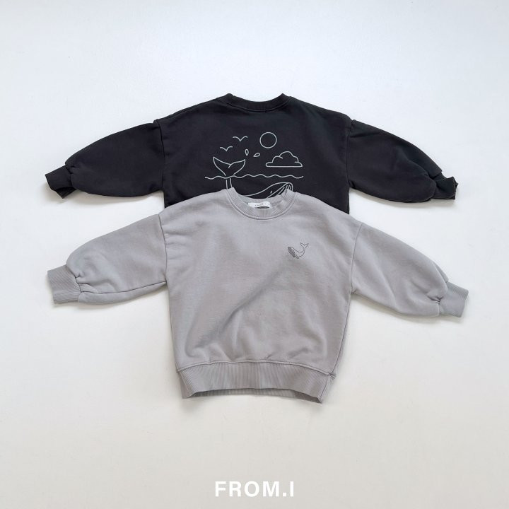 From I - Korean Children Fashion - #littlefashionista - Whale Sweatshirts