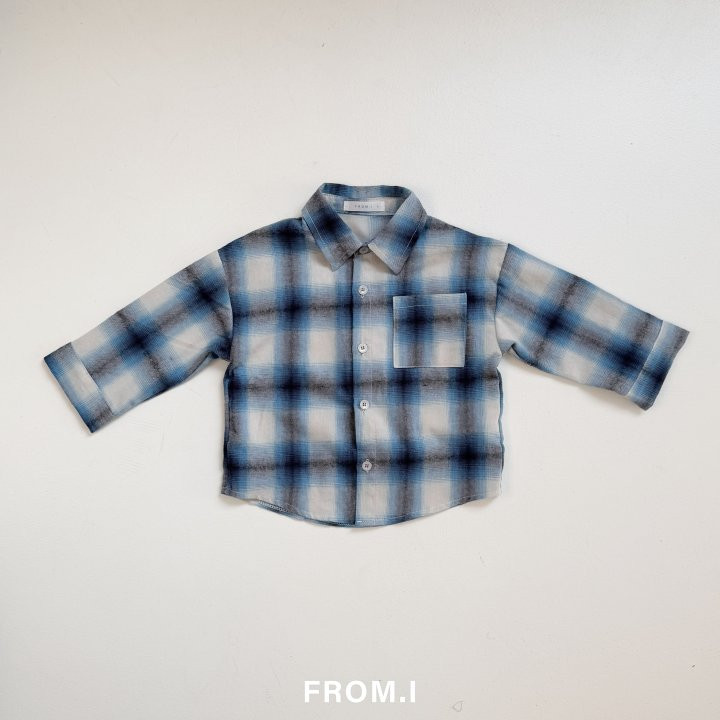 From I - Korean Children Fashion - #littlefashionista - Check Shirt - 3