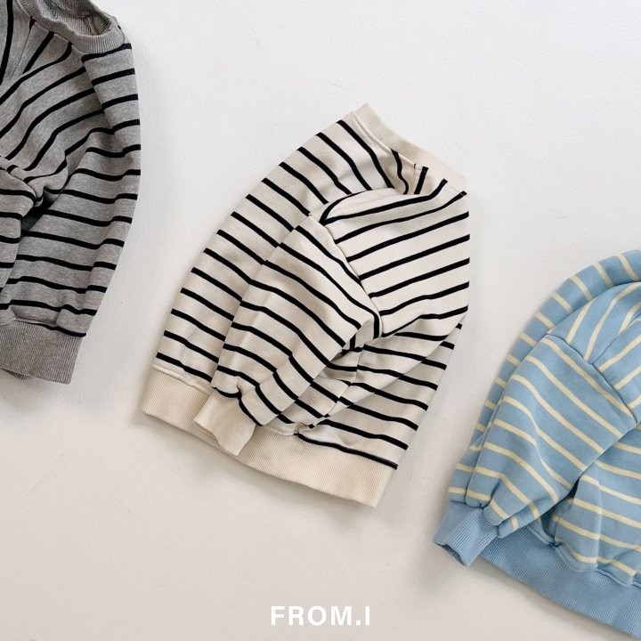 From I - Korean Children Fashion - #magicofchildhood - Stripe Sweatshirts - 11