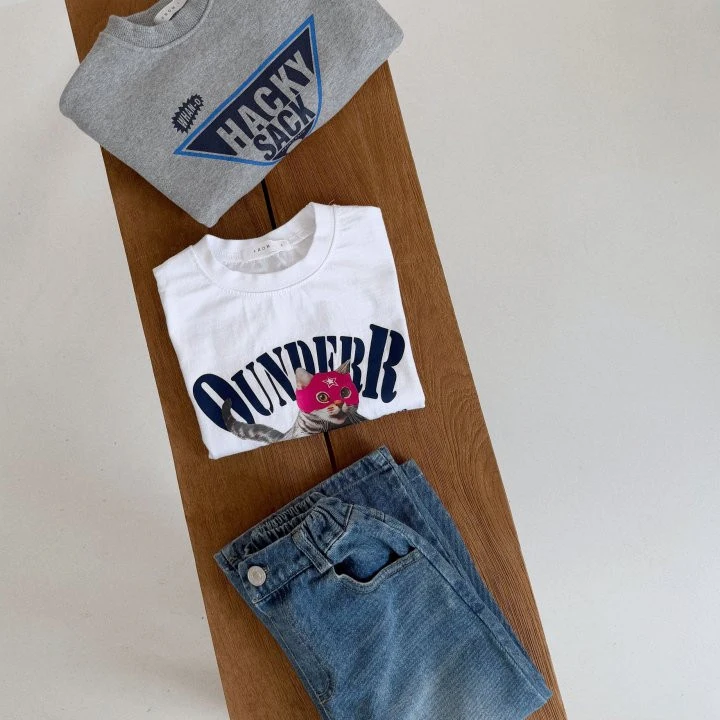 From I - Korean Children Fashion - #magicofchildhood - Super Cat Tee - 8