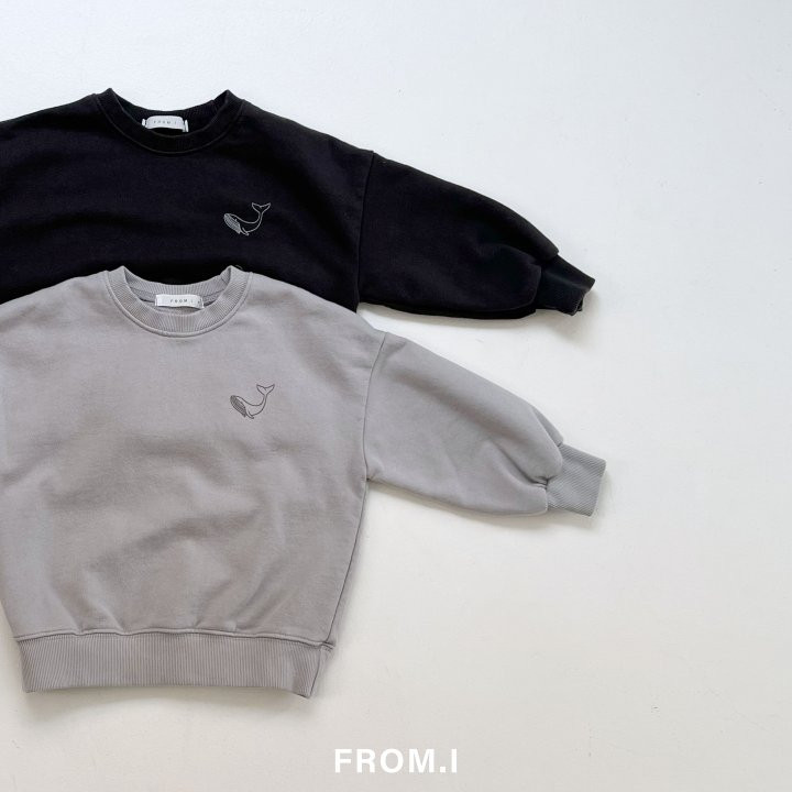 From I - Korean Children Fashion - #magicofchildhood - Whale Sweatshirts - 2