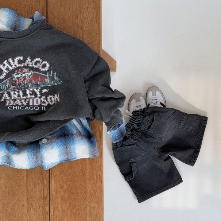 From I - Korean Children Fashion - #magicofchildhood - Chicago Pigment Sweatshirts - 12