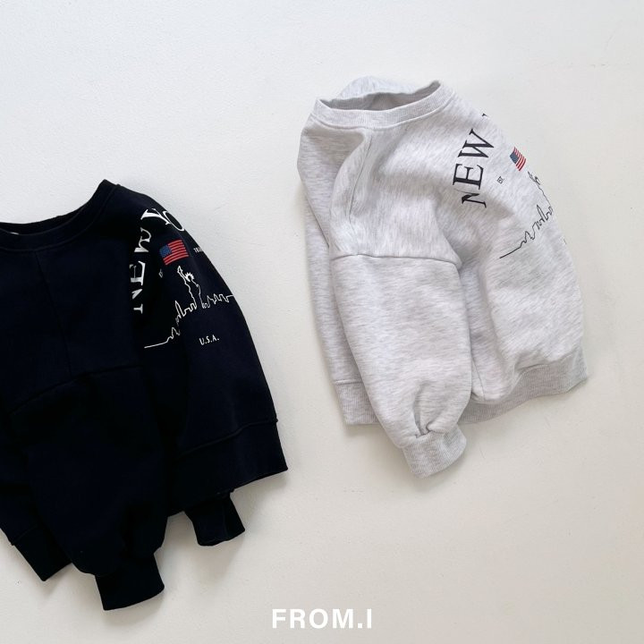From I - Korean Children Fashion - #magicofchildhood - New York Sweatshirts - 9