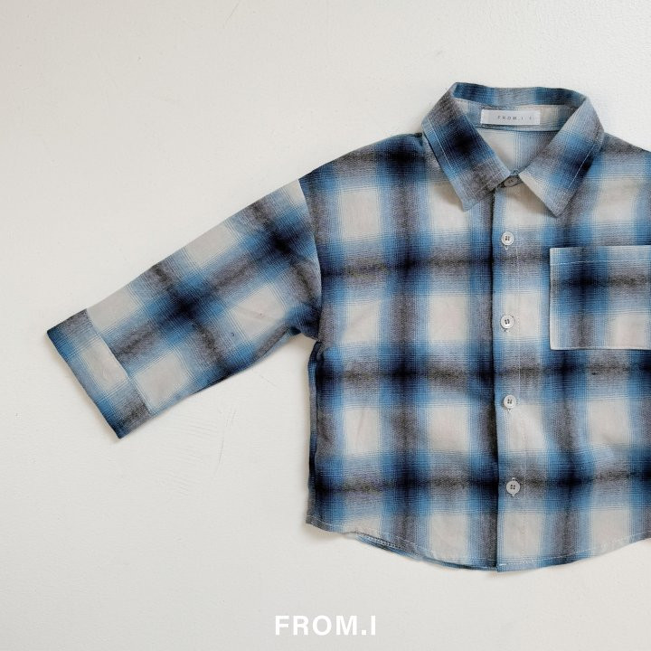 From I - Korean Children Fashion - #littlefashionista - Check Shirt - 4