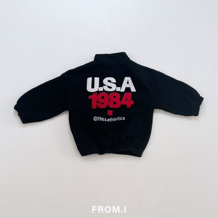 From I - Korean Children Fashion - #magicofchildhood - Half Zip-up Sweatshirts - 4