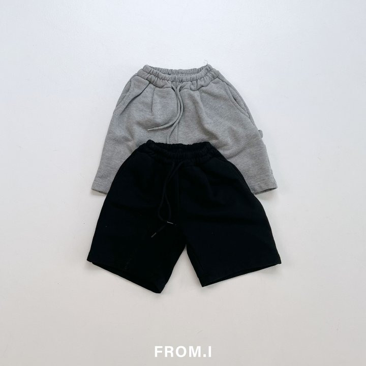 From I - Korean Children Fashion - #minifashionista - Bermuda Sweat Pants - 2