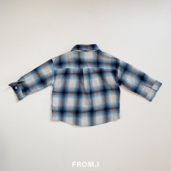 From I - Korean Children Fashion - #minifashionista - Check Shirt - 5