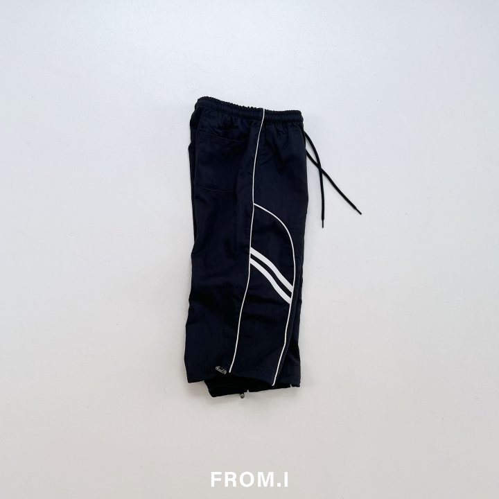From I - Korean Children Fashion - #minifashionista - Line Track Pants - 3