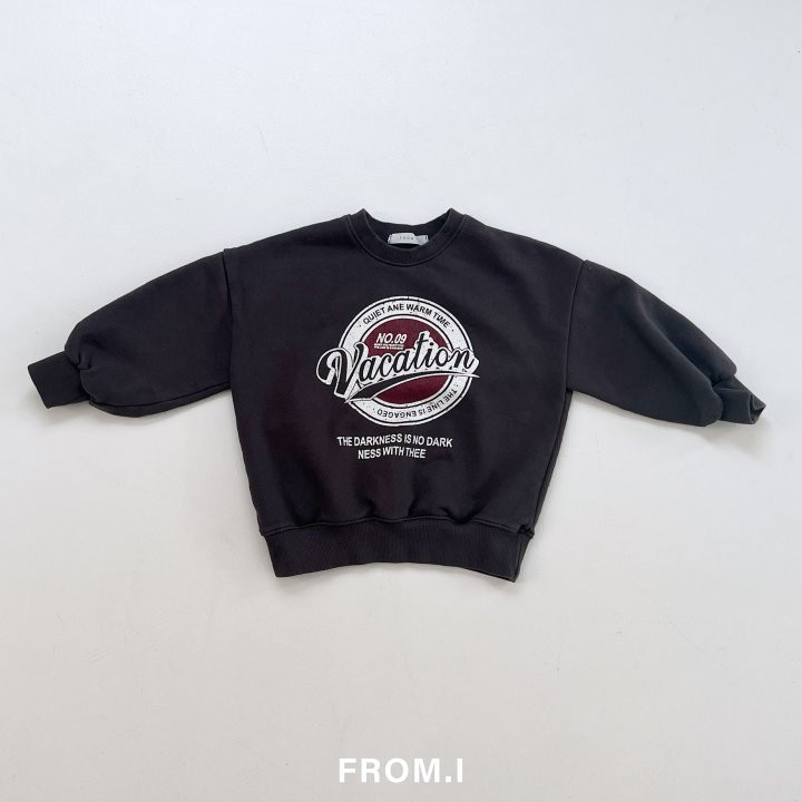 From I - Korean Children Fashion - #minifashionista - Vactaion Sweatshirts - 2
