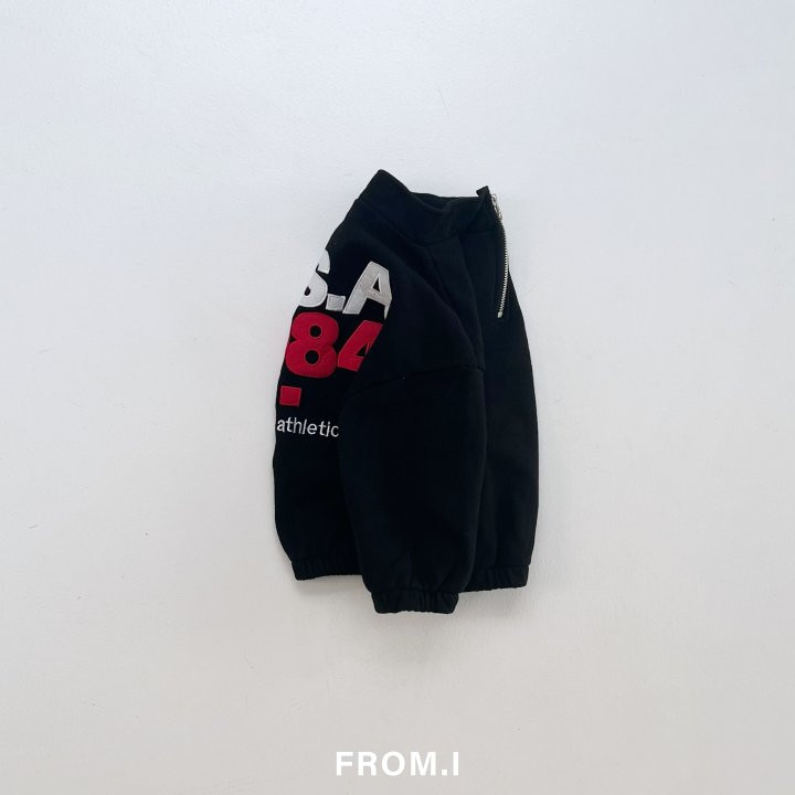 From I - Korean Children Fashion - #prettylittlegirls - Half Zip-up Sweatshirts - 5