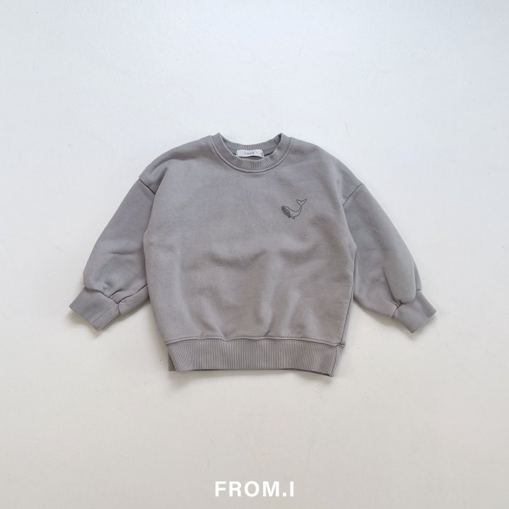 From I - Korean Children Fashion - #minifashionista - Whale Sweatshirts - 4