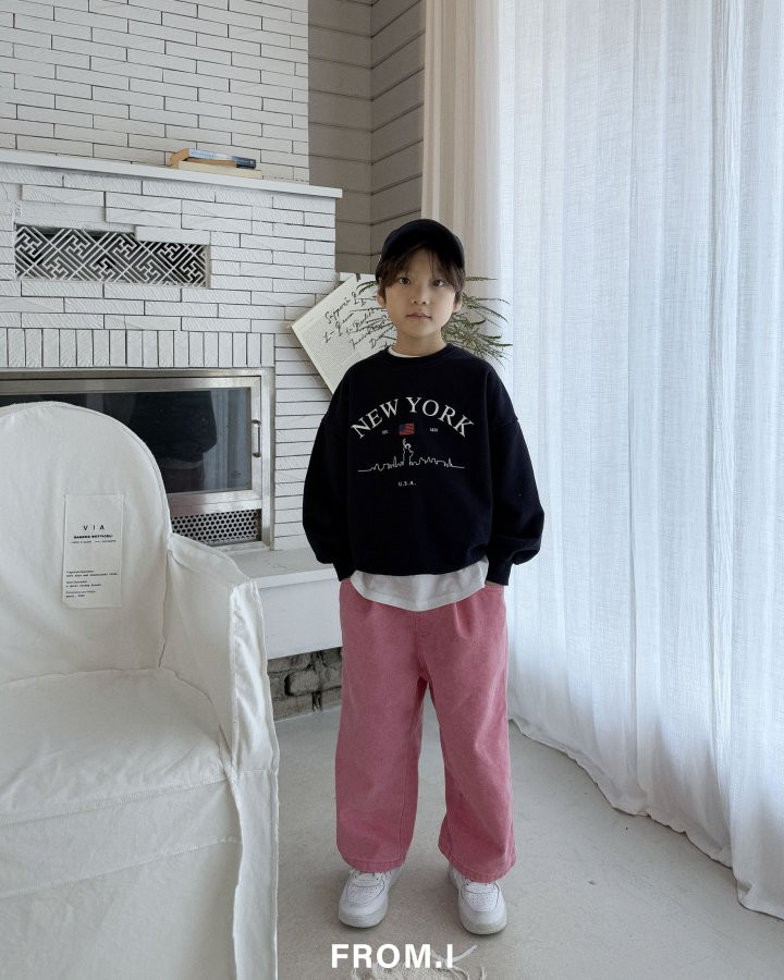 From I - Korean Children Fashion - #prettylittlegirls - New York Sweatshirts - 11