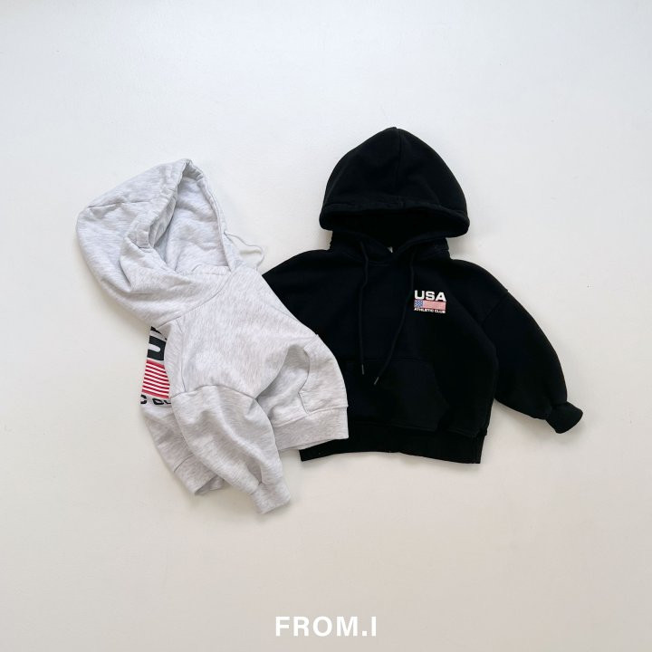From I - Korean Children Fashion - #todddlerfashion - USA Hoodie - 10