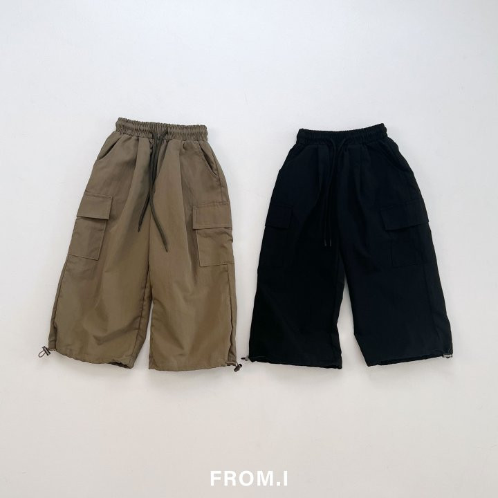 From I - Korean Children Fashion - #todddlerfashion - Nylon Cargo Pants - 8