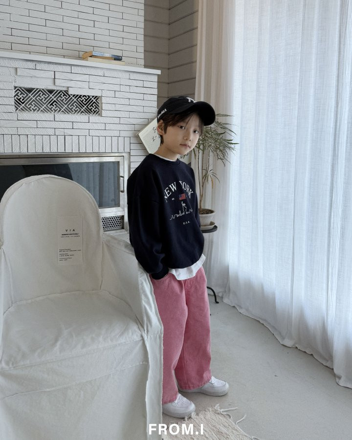 From I - Korean Children Fashion - #todddlerfashion - New York Sweatshirts - 12