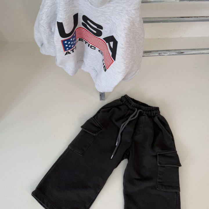 From I - Korean Children Fashion - #toddlerclothing - USA Hoodie - 11