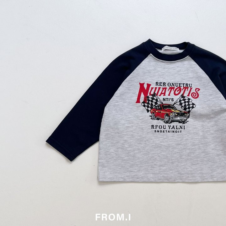 From I - Korean Children Fashion - #toddlerclothing - Racer Raglan Tee - 3