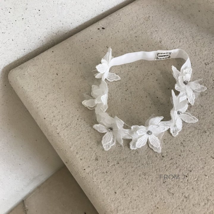 From J - Korean Baby Fashion - #smilingbaby - Flower Band - 4