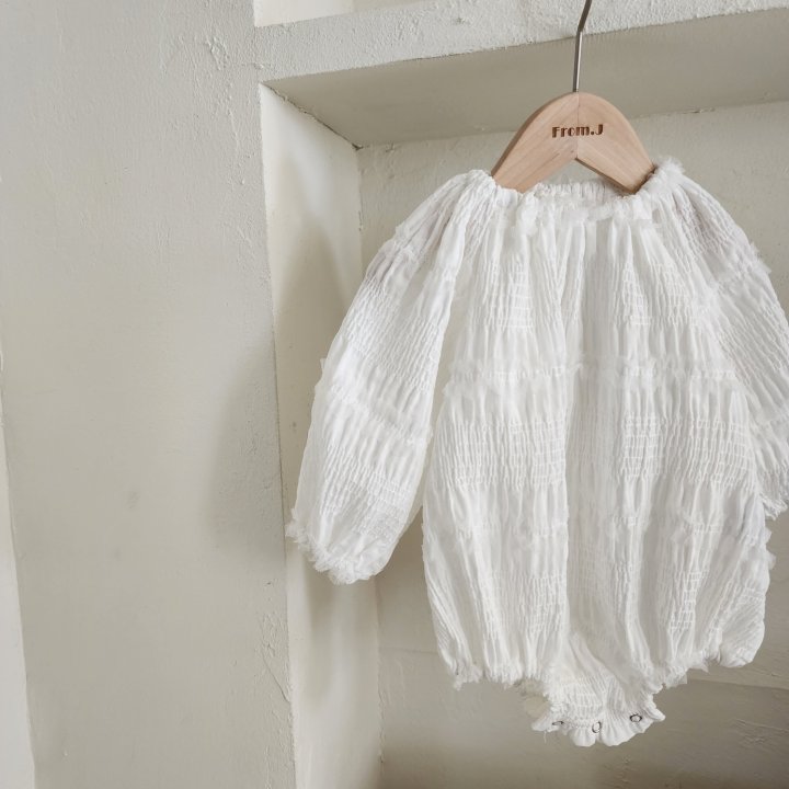 From J - Korean Baby Fashion - #babyboutique - Maybe Bonnet Suit Set - 8