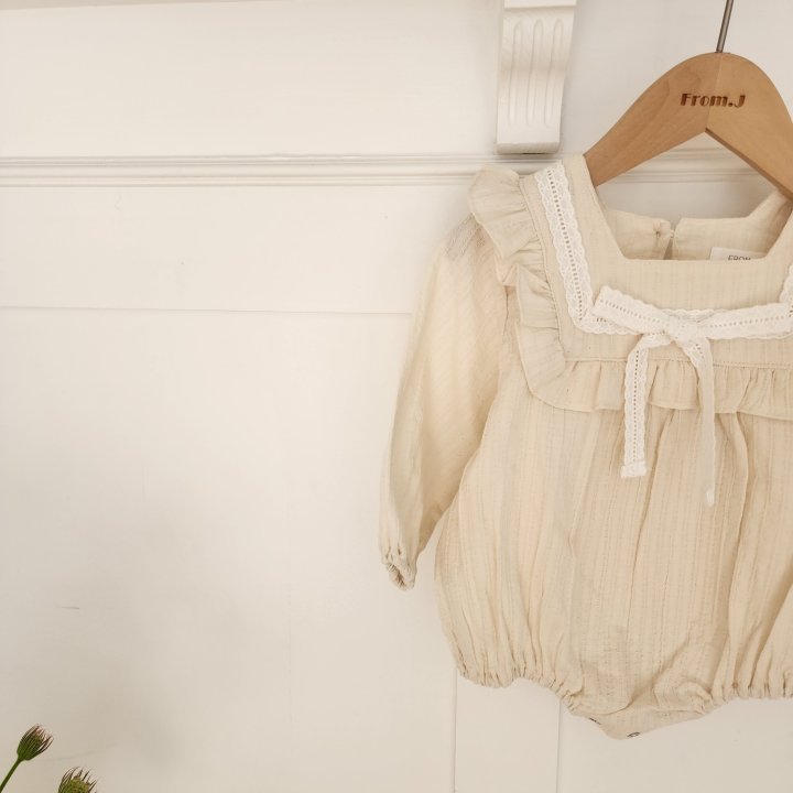 From J - Korean Baby Fashion - #babyboutique - Lily Ribbon Suit - 7
