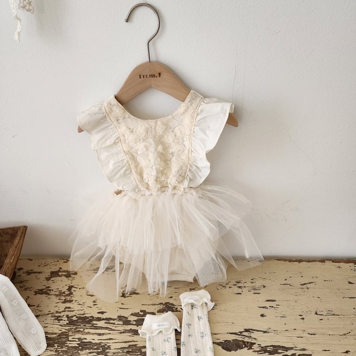 From J - Korean Baby Fashion - #babyboutique - Mini Cancan Suit - 5
