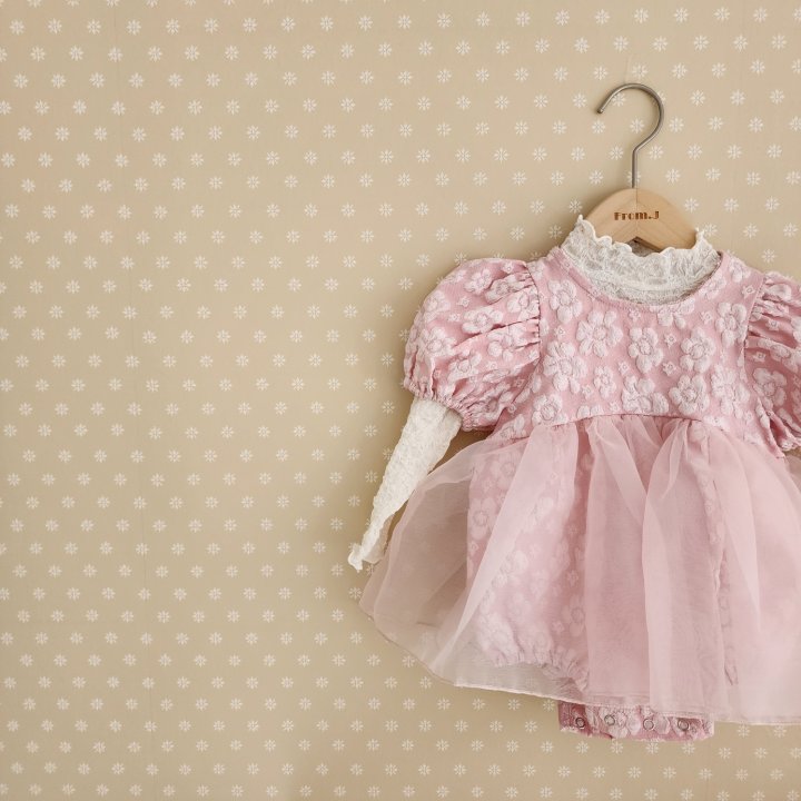 From J - Korean Baby Fashion - #babyboutique - Flower Dress - 3