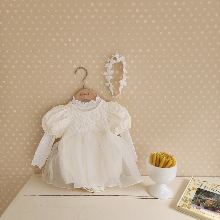 From J - Korean Baby Fashion - #babyboutique - Flower Dress - 4