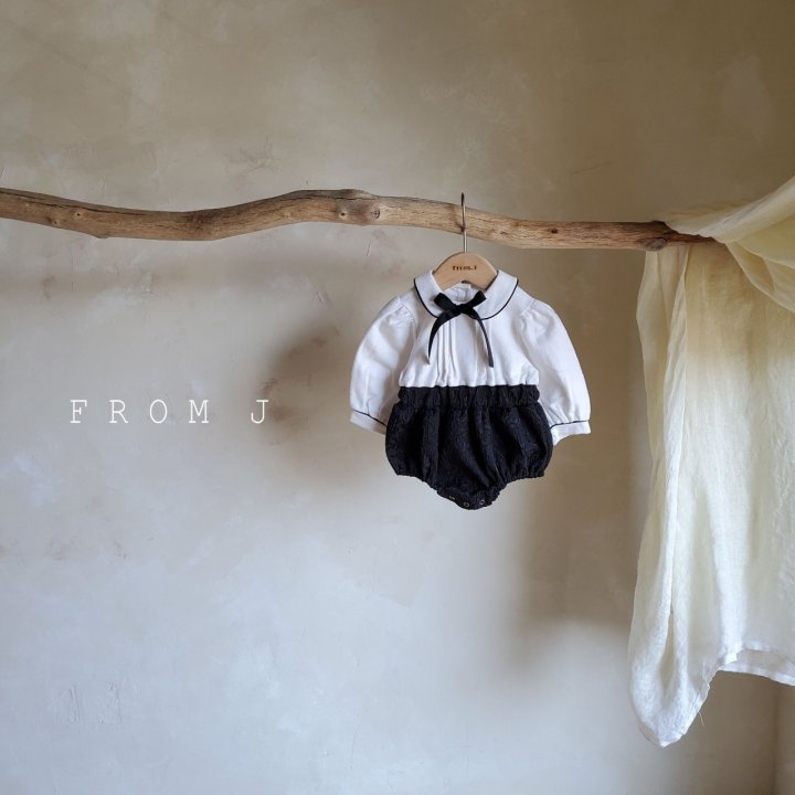 From J - Korean Baby Fashion - #babyboutiqueclothing - Pin Tuck Suit Boy Ribbon Brooch Set